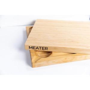 MEATER Bamboo Cutting Board: 20″ x 15″ | Durable & Eco-Friendly | Perfect for BBQ, Meat Prep, Chopping, Slicing, Carving, Mincing, & Charcuterie | Sustainable Kitchen Essential