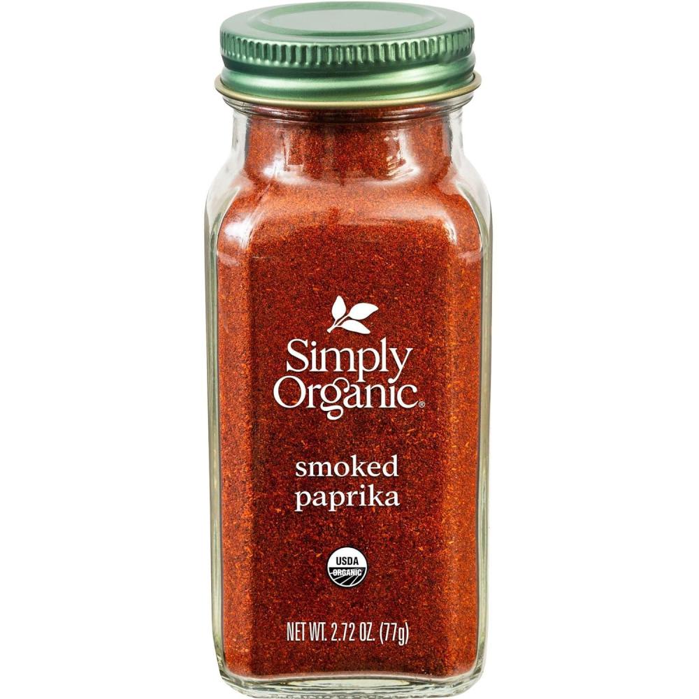 imageSimply Organic Paprika Ground Certified Organic 296 Ounce ContainerGround Smoked Paprika