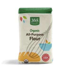 365 by Whole Foods Market, Organic All Purpose Flour, 80 Ounce(80 Ounce (Pack of 1))