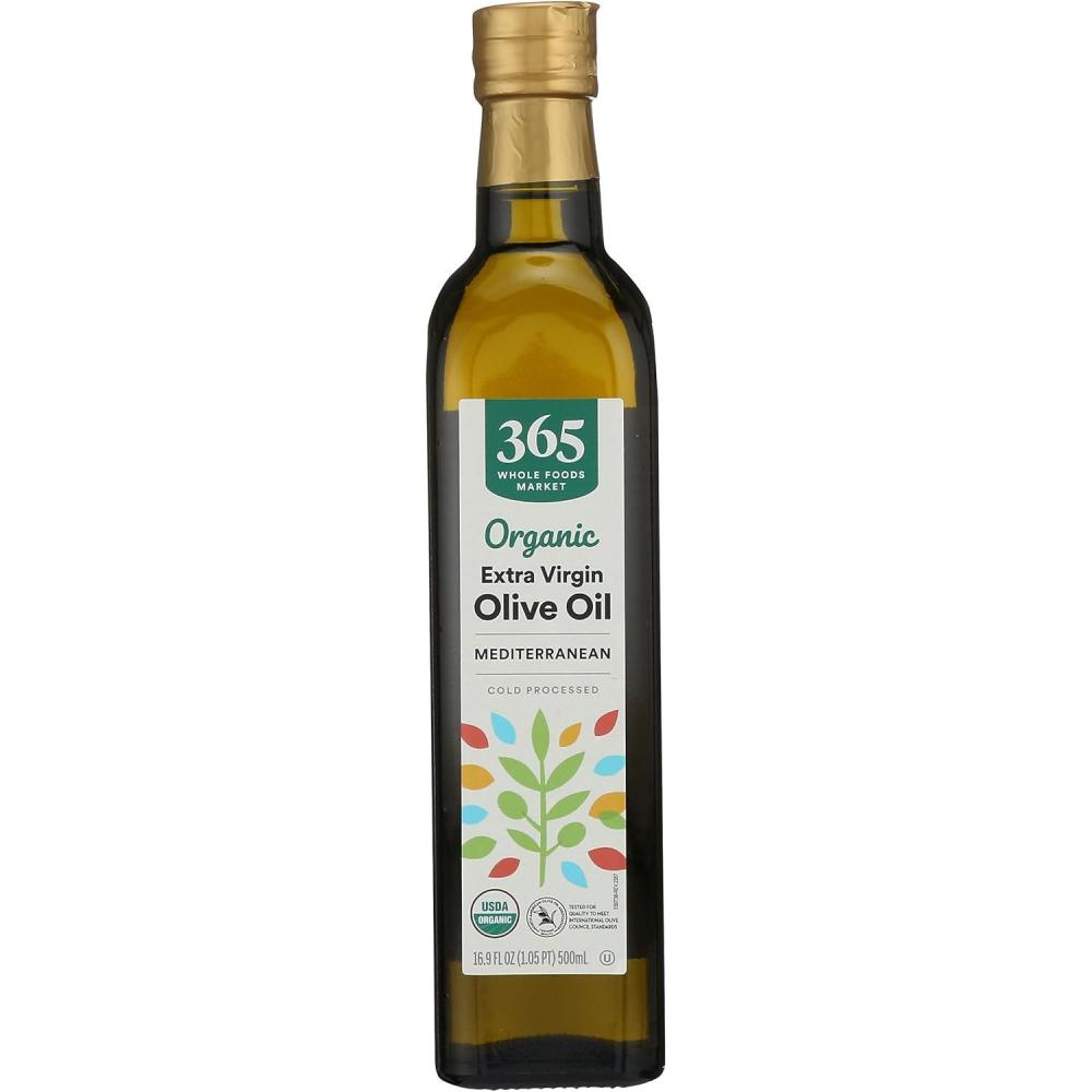 image365 by Whole Foods Market Organic Extra Virgin Olive Oil 100 Mediterranean Blend 169 fl oz169 Fl Oz Pack of 1