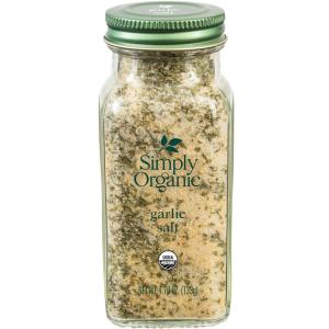 Simply Organic Garlic Powder, 3.64-Ounce Jar, Pure A-Grade Organic Garlic, Dried & Ground, Kosher, No ETO, Non GMO(4.7 Ounce (Pack of 1))
